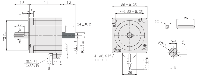 三相86步进91抖音APP下载外形尺寸图