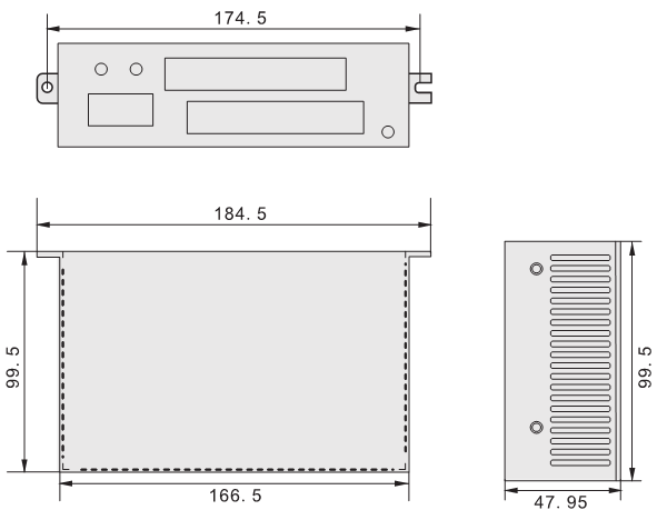 ESD850低压伺服91抖音APP污版下载外形尺寸图